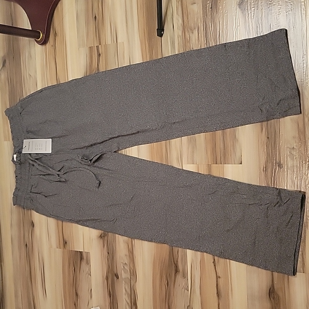 NWT Flare Leg Marble blk grey white Loungewear